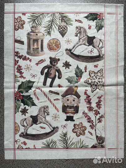 Ткани для рукоделия. Полулен