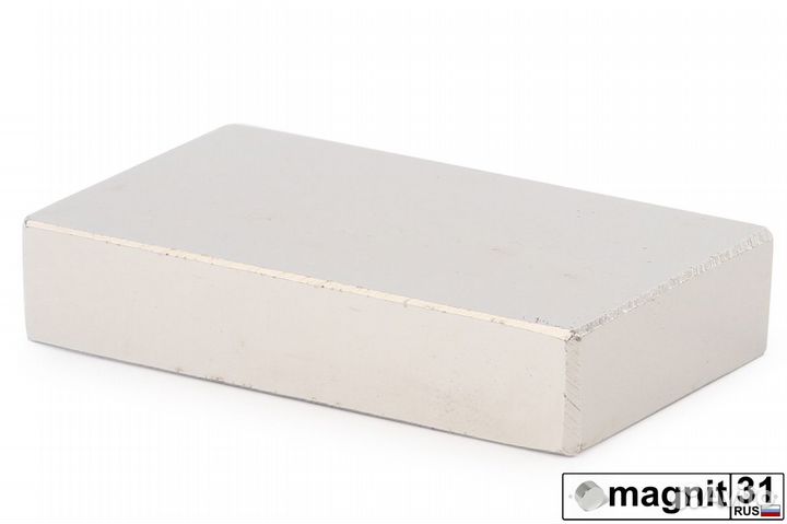 Magnit31 Неодимовый магнит 50х30х10мм. усилие31кг