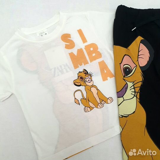 Футболка и джоггеры Zara 92,98,104,110,116