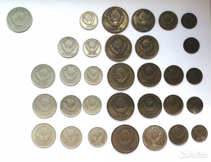 Годовой набор монет СССР