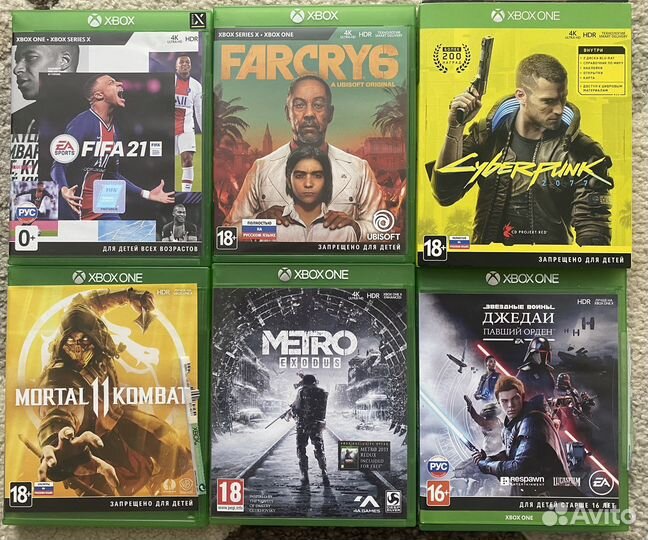 Игры на xbox One