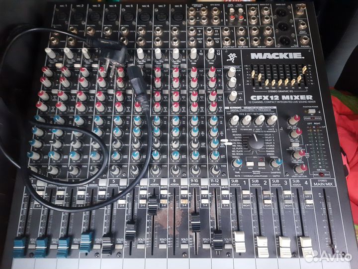 Пульт mackie cfx 12 mixer