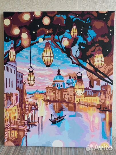 Картины по номерам Венеция 40*50