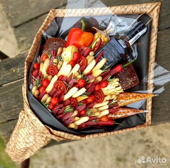 Съедобный букет/колбасный/мужской с доставкой