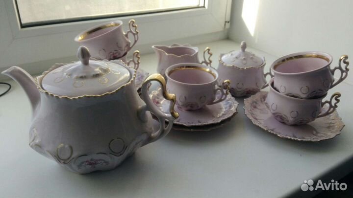 Сервиз чешский чайный