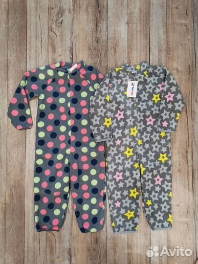 Флисовая поддева новая р 104-110