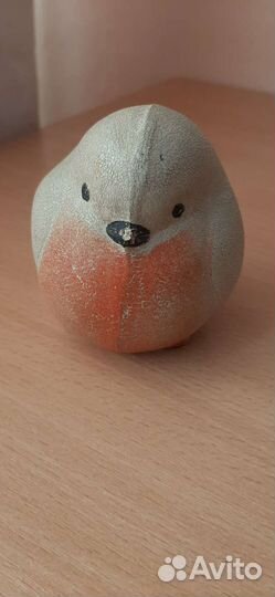Игрушка снегирь СССР