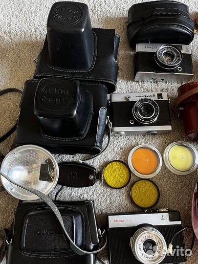Фотоапараты и фотопринадлежности СССР