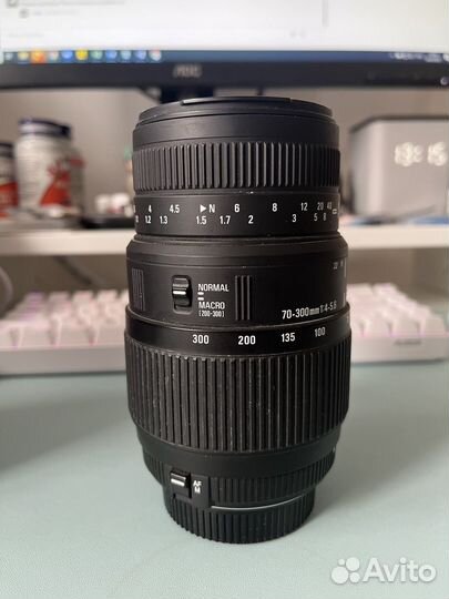 Объектив sigma 70-300 f4-5.6 nikon