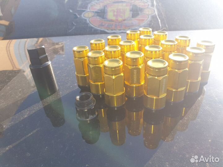 Гайки 1.25 gold