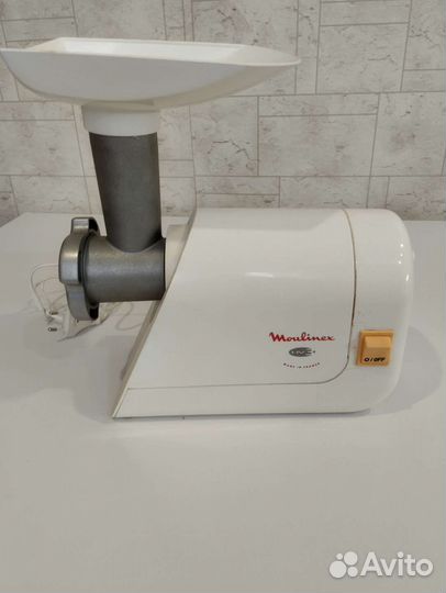 Электромясорубка moulinex