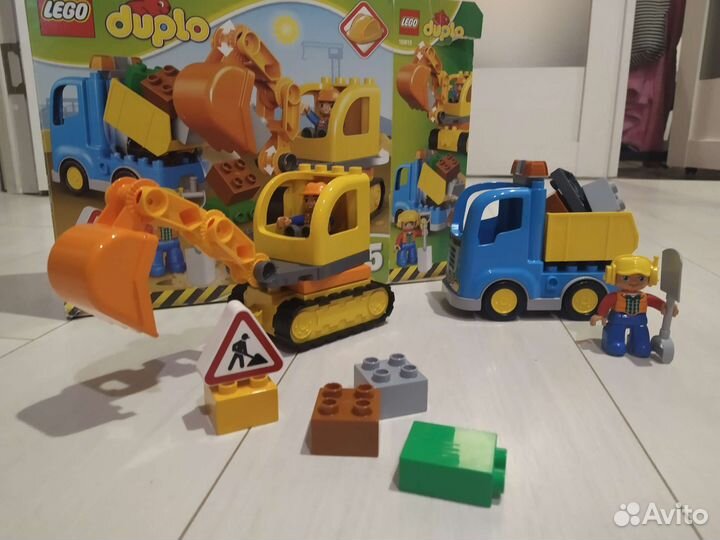 Lego duplo строительная техника
