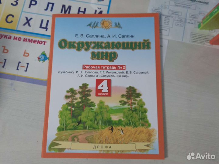 Рабочая тетрадь #2 окружающий мир 4класс