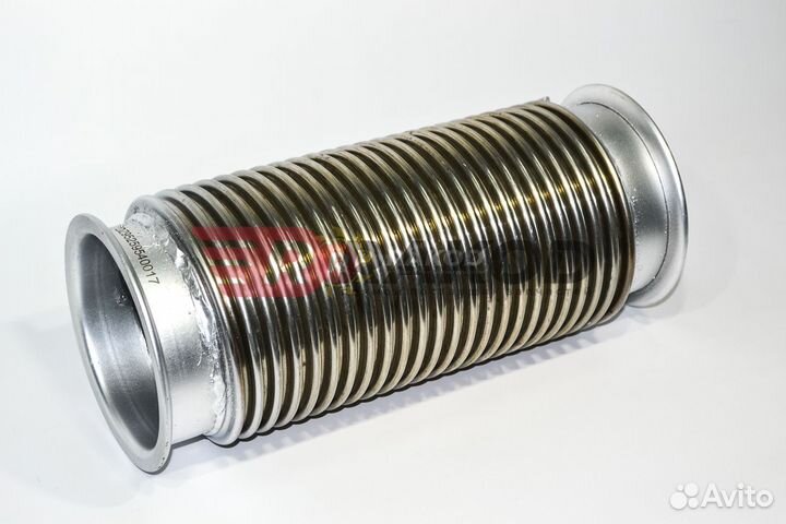 Гофра выхлопная shaanxi d120 L355mm F3000