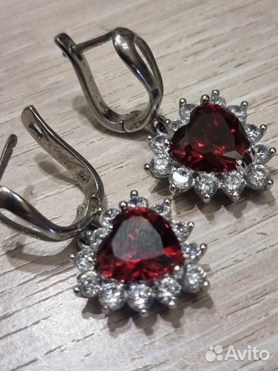 Серьги в шары
