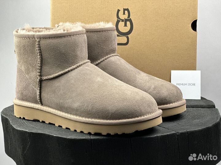 Угги UGG Classic Mini Cappuccino женские