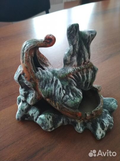 Гуппи Эндлера, растения, нагреватель, декорации