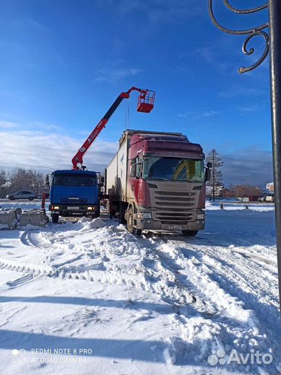 Услуги крана -манипулятора+Камаза самосвала