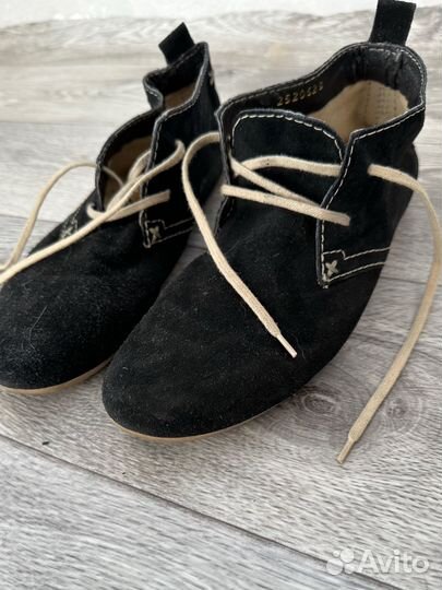 Мягкие ботинки черные размер 38-39 Tamaris