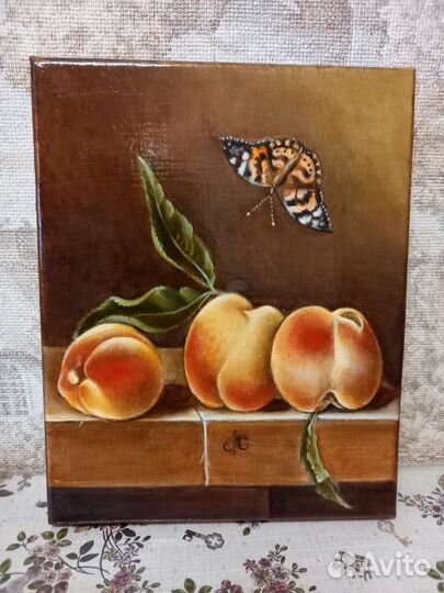 Картина маслом на холсте натюрморт