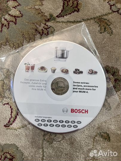 Кухонный комбайн bosch mum 4 новый