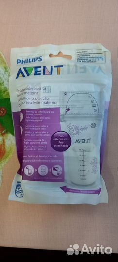 Пакеты для хранения грудного молока avent