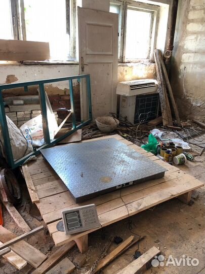 Весы платформенные romitech bles-1000