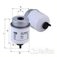 Фильтр топливный ZP8039F FIL filter
