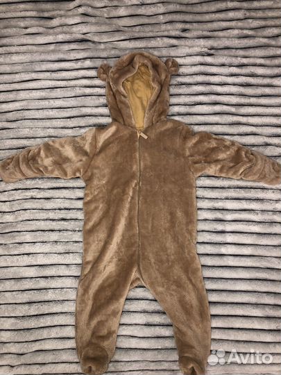 Утепленные комбинезоны 56-74