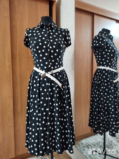 Платье в стиле ретро 44