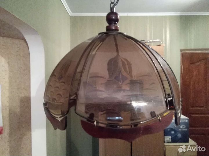 Люстра потолочная бу