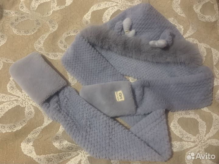 Капор женский с мехом