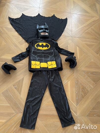 Костюм Бетмен от Лего 4-6 лет