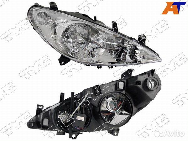 Фара peugeot 307, peugeot 307 01-08