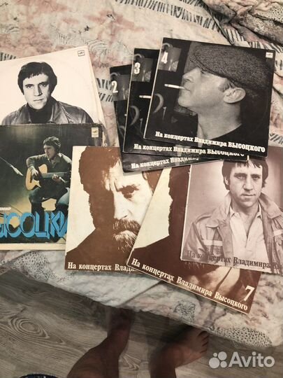 Виниловые пластинки Высоцкого