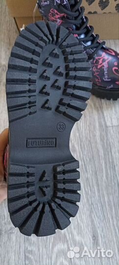 Новые деми ботинки для девочек 33,34