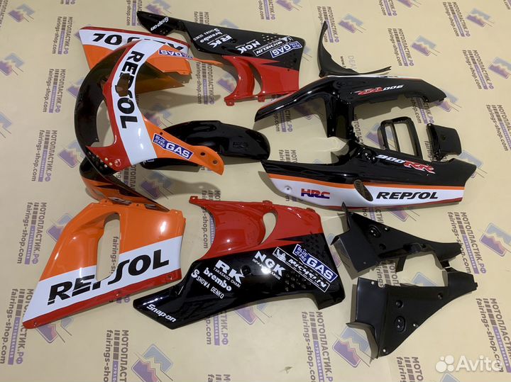 Honda cbr900rr 1995 мотопластик, обвес мото