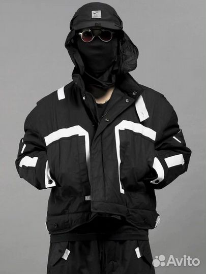 Пуховик мужской укороченный