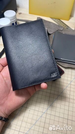 Обложка для паспорта, премиальная кожа
