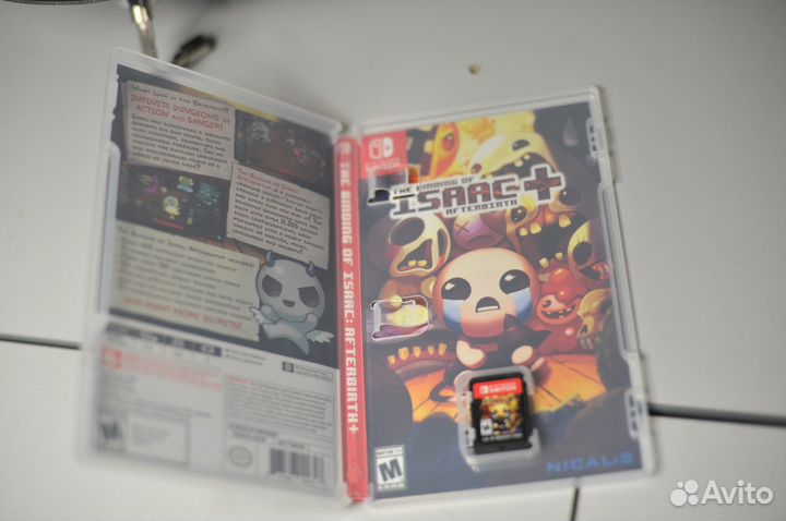 The binding of isaac switch (USA, first day ed)