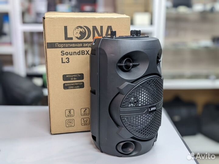 Bluetooth колонка loona soundbxl3 (новая)