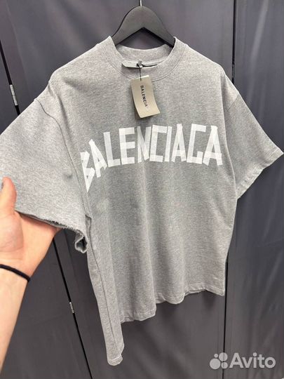 Balenciaga футболка скотч (коллекция 2025)