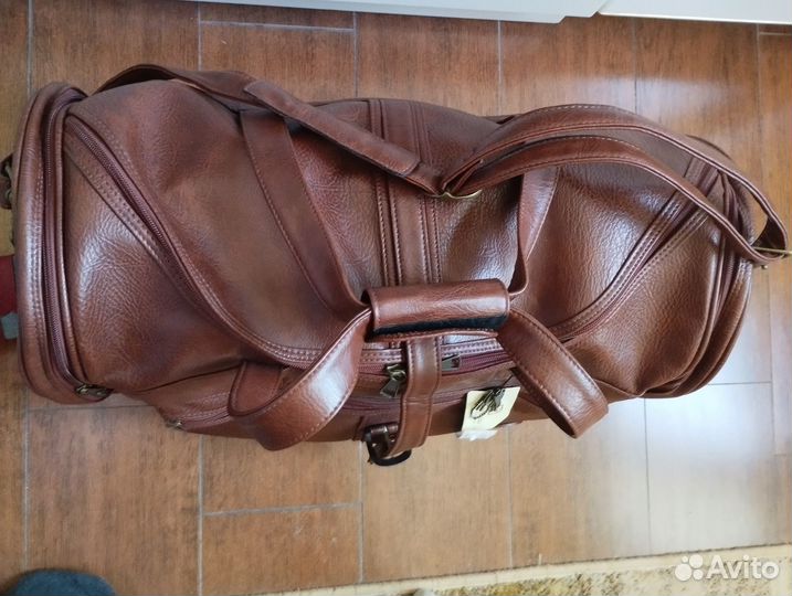 Сумка дорожная натуральная кожа