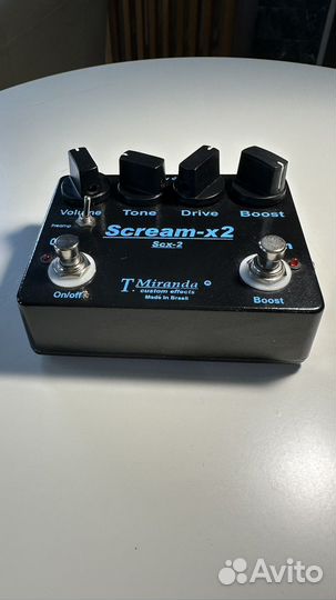 Гитарная педаль T. Miranda Scx-2 Scream-X2