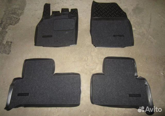 Коврики 3D LUX в салон Renault Scenic 3 2009-2015