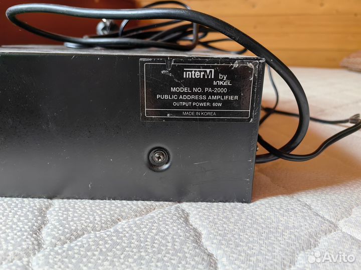 Усилитель inter -M PA-2000