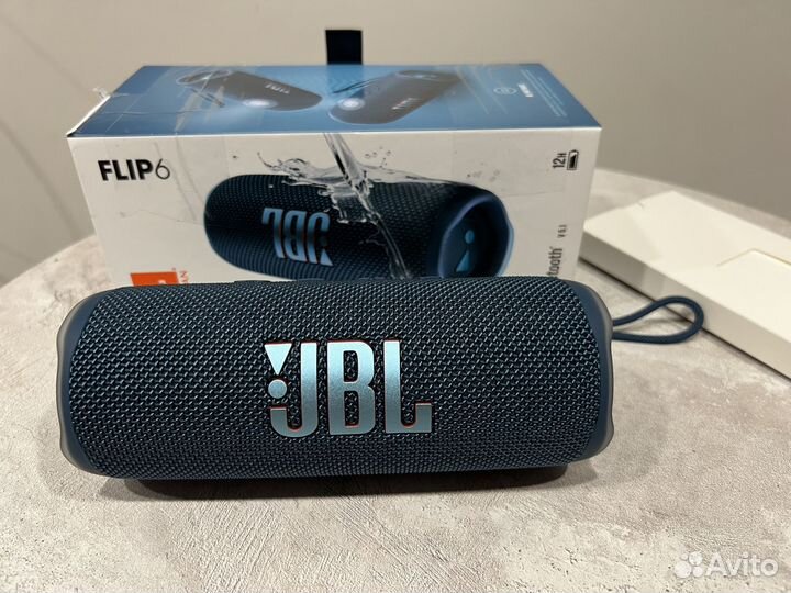 Колонка jbl flip 6 blue Оригинал