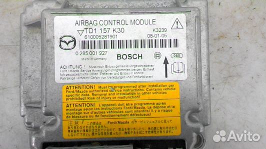 Блок управления airbag mazda CX-9 1 (72F04OQ01)