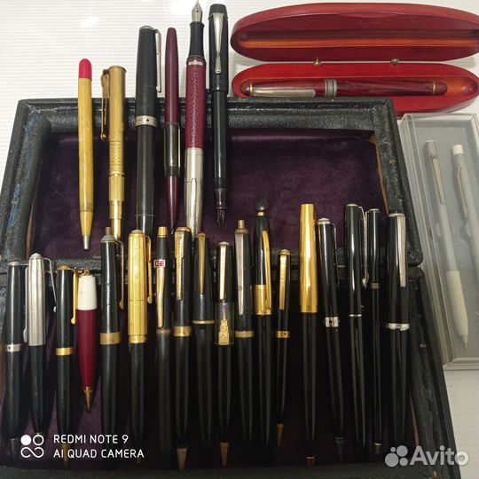 Ручки чернильные и шариковые, 60-80 х годов