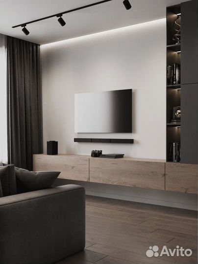 Тв зона со шкафами с фабрики